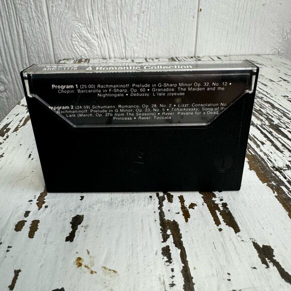 Van Cliburn A Romantic Collection Cassette Tape RCA 1976 Classical Vintage - Picture 2 of 6
